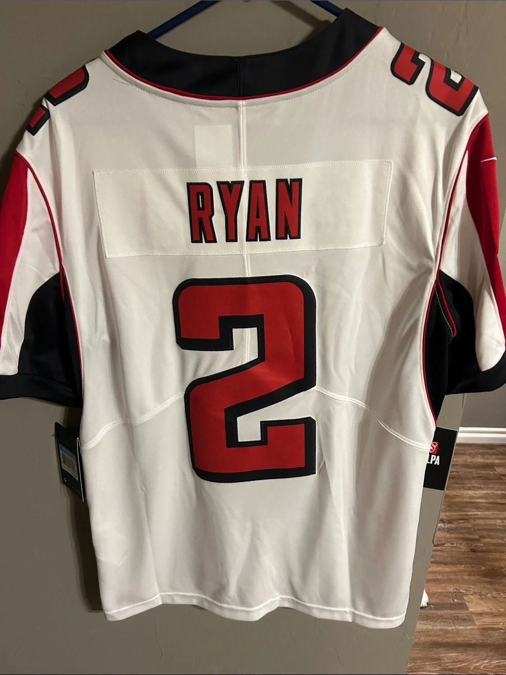 Nike White Red Black Atlanta Falcons #2 Football Jersey